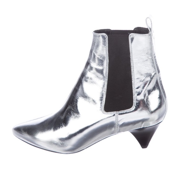Isabel Marant Silver Booties - Picture 1 of 11